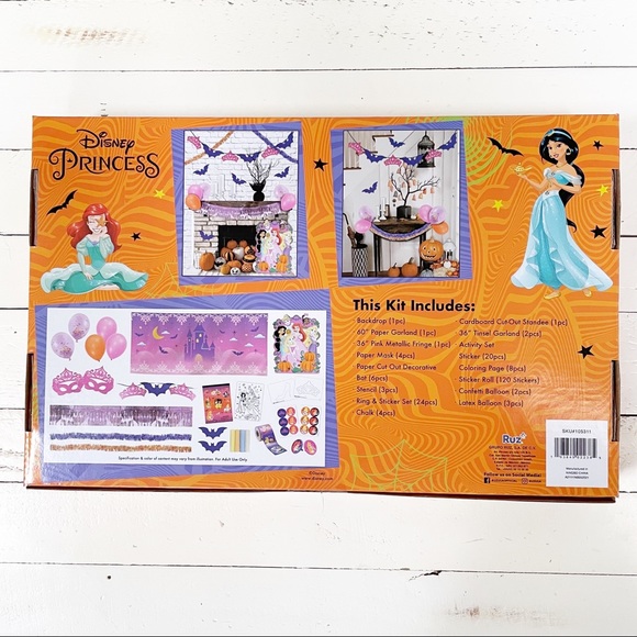 Disney Princess Halloween Trunk or Treat Car Decorating Kit | NEW - Picture 9 of 10
